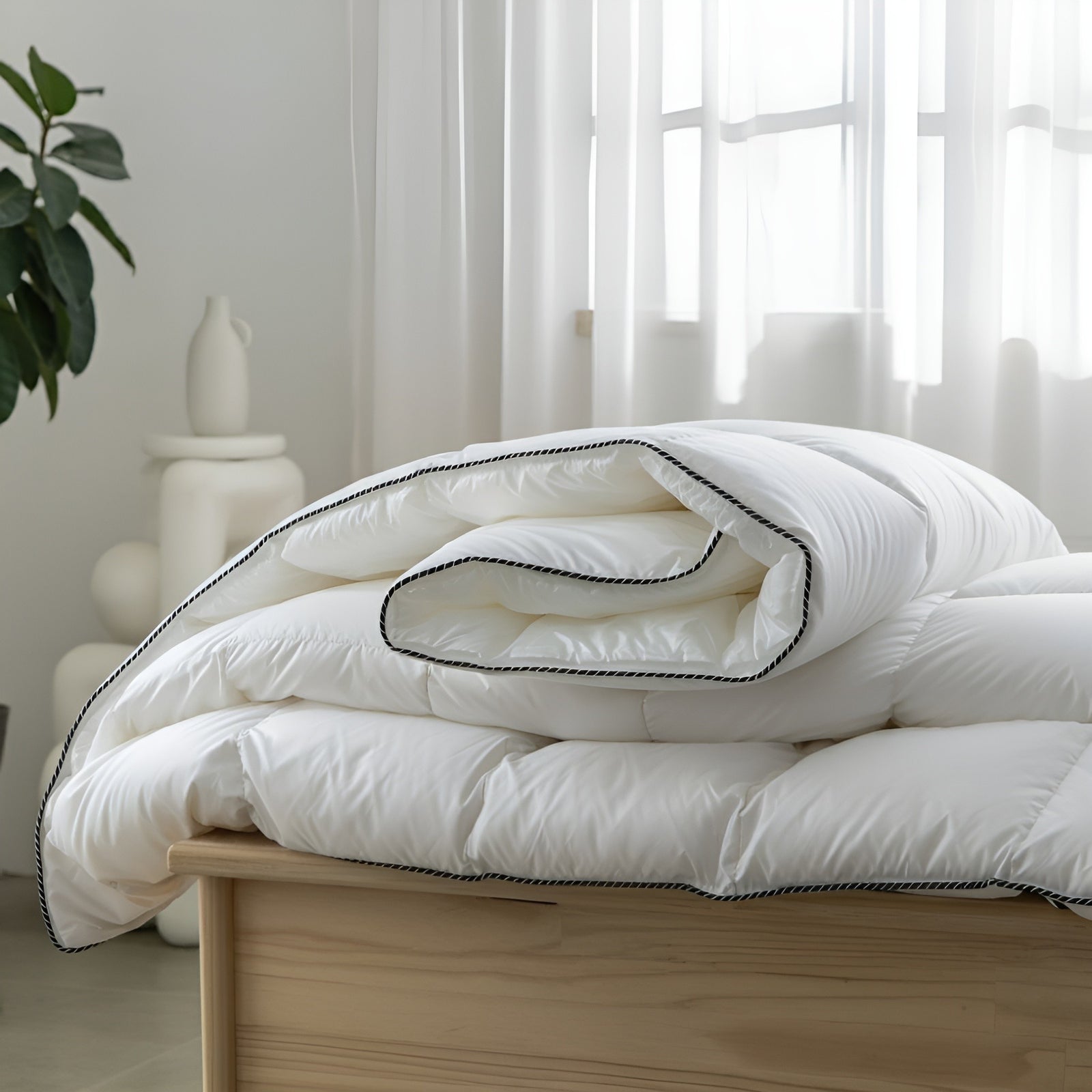 Royal Comfort -Bamboo Quilt Queen - 350GSM-1889884821287735300