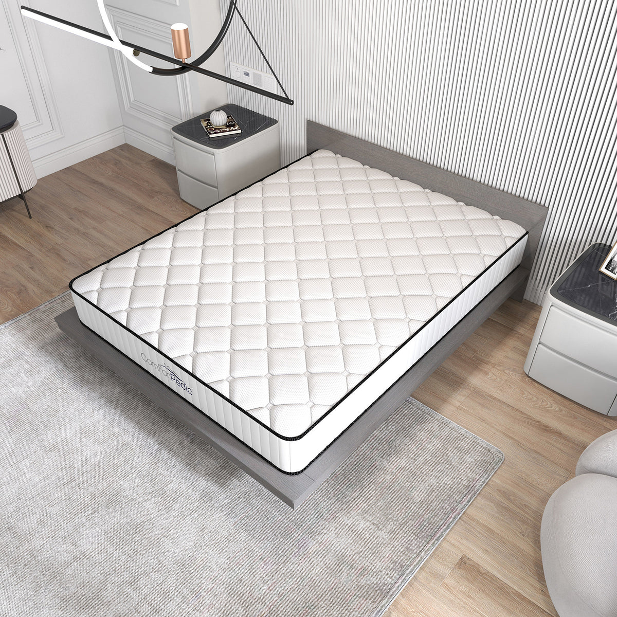Royal Comfort Comforpedic Bonnell Spring Mattress - Queen-1951134904859365380