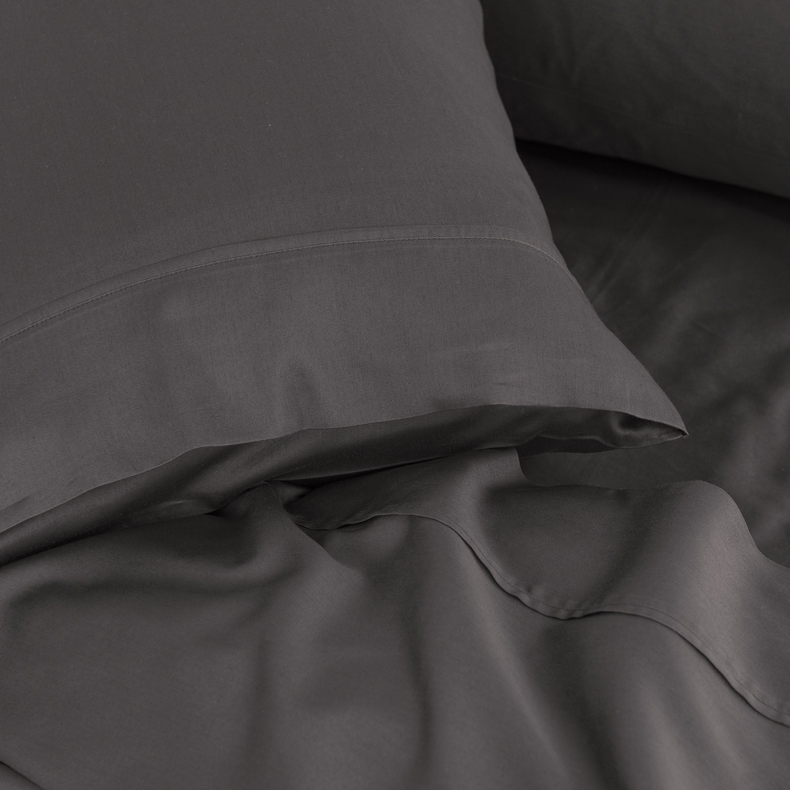 Royal Comfort - Balmain 1000TC Bamboo cotton Sheet Sets (King) - Pewter-1951134853755965444