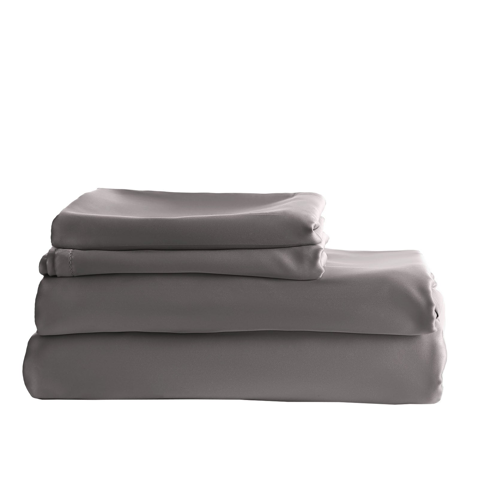 Royal Comfort - Balmain 1000TC Bamboo cotton Quilt Cover Sets (Queen) - Pewter-1951134823263375366