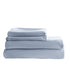 Royal Comfort - Balmain 1000TC Bamboo cotton Quilt Cover Sets (Queen) - Blue Fog-1951134823645057030