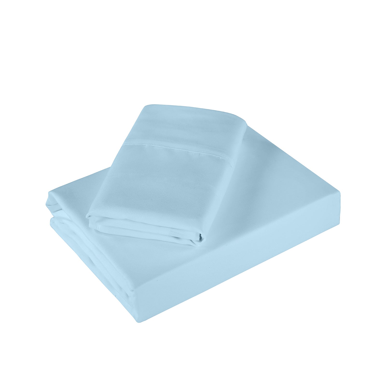 Royal Comfort 1200TC Ultrasoft 4 Piece Sheet Set - King - Sky Blue-1897053481768980483