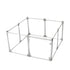 Pet Playpen Transparent Acrylic Clear Folding Dog Fence Kennel 8 Panel