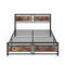 Levede Metal Bed Frame Queen Mattress-1864183189644382209