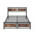 Levede Metal Bed Frame Queen Mattress-1864183189644382209