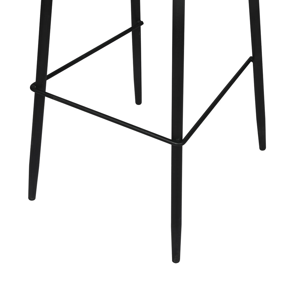 Levede 2x Bar Stool Barstools Counter Brown