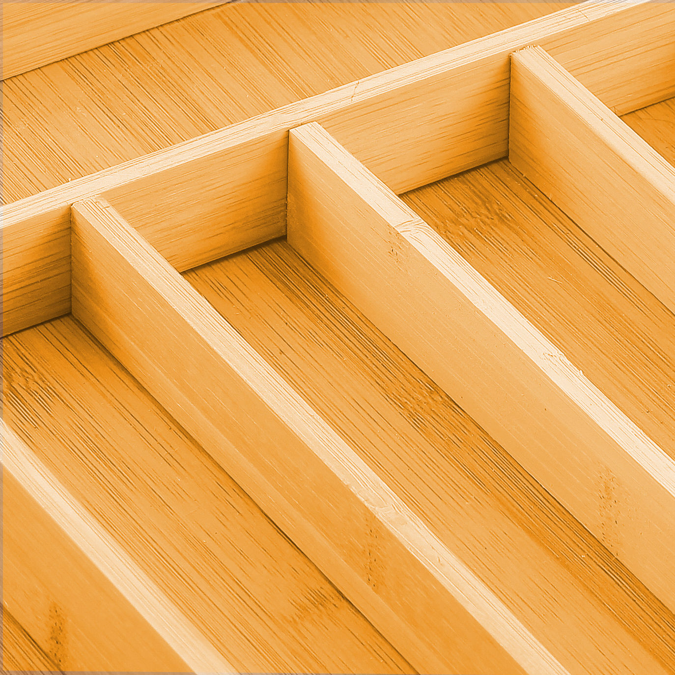 CARLA HOME Large Capacity Bamboo Expandable Drawer Organizer with Knife Block Holder for Home Kitchen Utensils-1992735295698767880