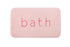 CARLA HOME Extra Thick Memory Foam & Super Comfort Bath Rug Mat for Bathroom (60 x 40 cm, Pink)-1992735299377172480