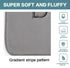 CARLA HOME Extra Thick Memory Foam & Super Comfort Bath Rug Mat for Bathroom (60 x 40 cm, Grey)-1992735299553333252