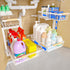 CARLA HOME 2-Tier Kitchen Under Sink Organiser Storage with Height Adjustable, Unique Slide Rail & Suction Cups for Storage-1992735299716911112