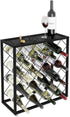 CARLA HOME Freestanding Metal Wine Rack for 25 Bottles-1992735287901556736