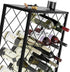 CARLA HOME Freestanding Metal Wine Rack for 25 Bottles-1992735287901556742