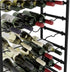 CARLA HOME 6-Tier Freestanding Wine Rack for 30 Bottles with Wood Countertop and Sturdy Metal Frame-1992735287175942147