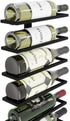 CARLA HOME Metal Wall Mount Wine Rack for Wine Bottles, Liquor, Champagne (Holds 10 Bottles)-1992735283359125505