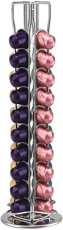 CARLA HOME Coffee Pods Holder Storage Compatible with 40 Nespresso Pods-1992735294604054528