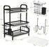 CARLA HOME Dish Drying Rack 3 Tier Large Capacity Kitchen Storage with Utensil and Cutting Board Holder-1992735288283238407