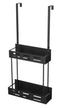 CARLA HOME Over the Door 2-tier Shower Caddy Organizer Shelf with Hooks for Bathroom-1992735298336985095