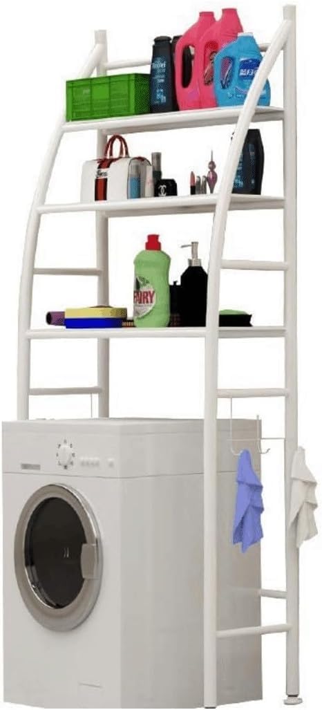 CARLA HOME 3-Tier Over Washing Machine Storage Rack for Laundry Room Space Saving, Towels, Detergent & Bathroom Essentials-1992735298685112320