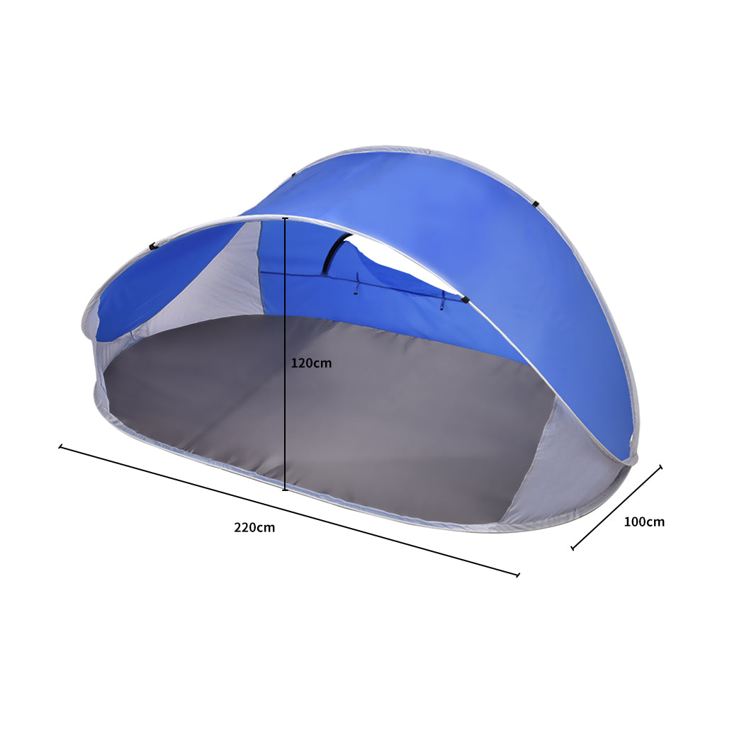 Mountview Pop Up Tent Camping Beach Blue-1886651034835750914
