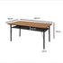 Levede Dining Table Storage Shelf 4-6 Seater 150cm-2018816926410739714