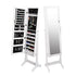 Levede Mirror Jewellery Cabinet Makeup-2006733194120007680