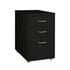 Levede 3 Drawer Office Drawers Cabinet Black-2018816765886337024