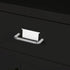 Levede 4 Drawer Office Drawers Cabinet Black-2018816806352982019