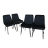 Dining Chairs x 8 Padded Seat Soft Velvet-2006732734201991176