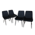 Dining Chairs x 8 Padded Seat Soft Velvet-1950769994770026504