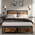 Levede Metal Bed Frame Queen Mattress-2006733223400443911