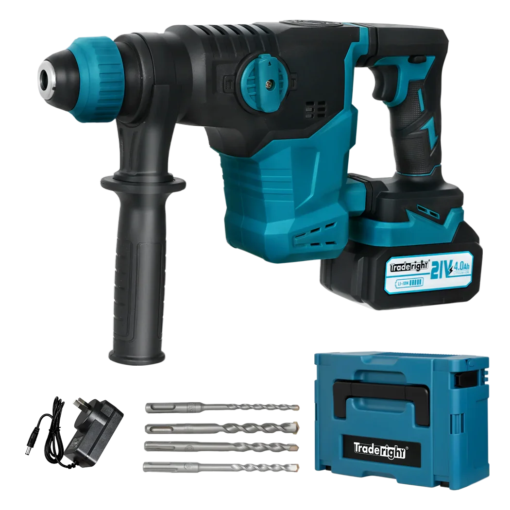 Traderight  21V Cordless Rotary Hammer Drill Tool Set-2050056915601461256