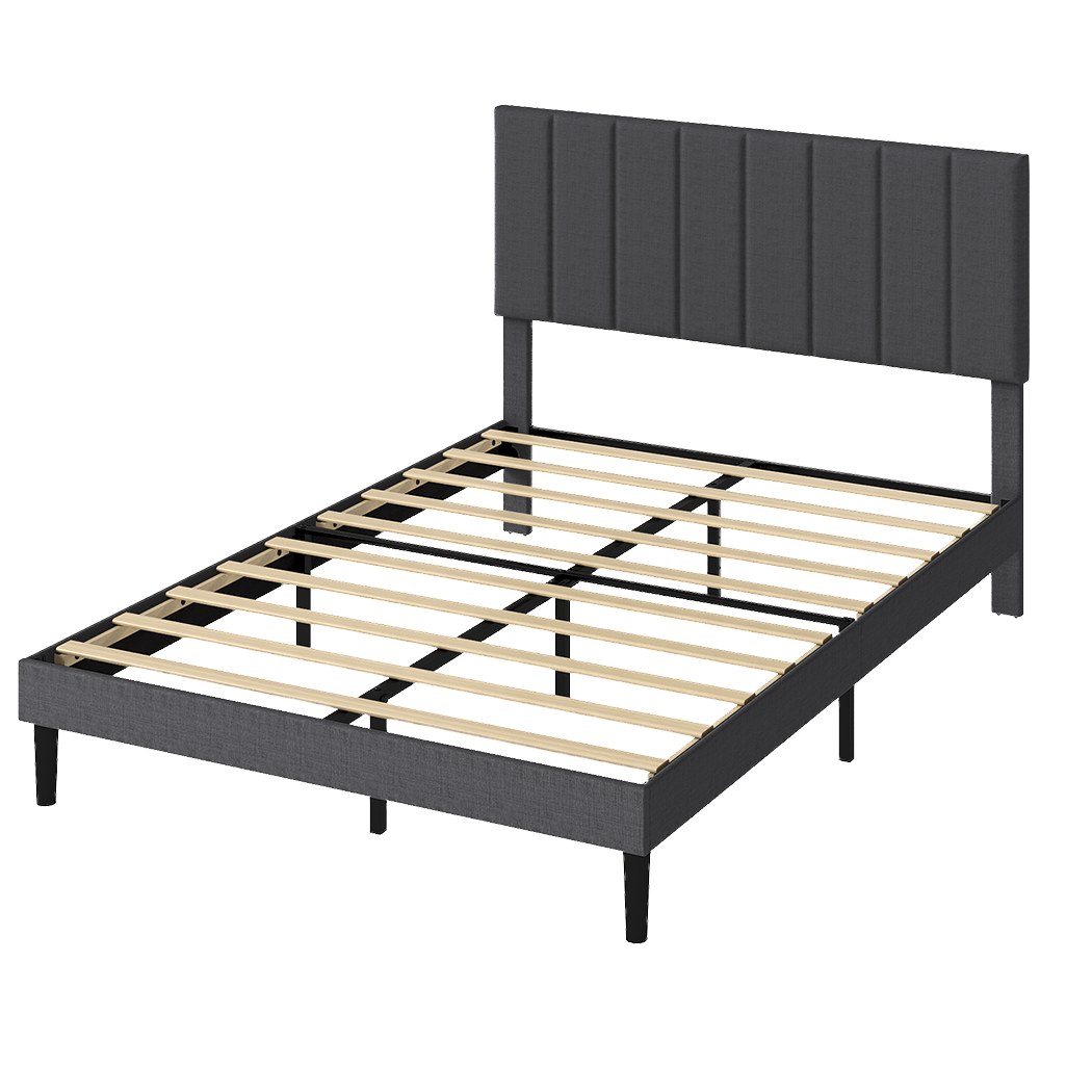 Levede Bed Frame Upholstered Platform Mattress Base Double-2011971106159857672