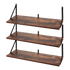 Levede Floating Shelves 3 Pcs Wall Mounted Rustic Storage Display Rack Bedroom-2072893561120100360