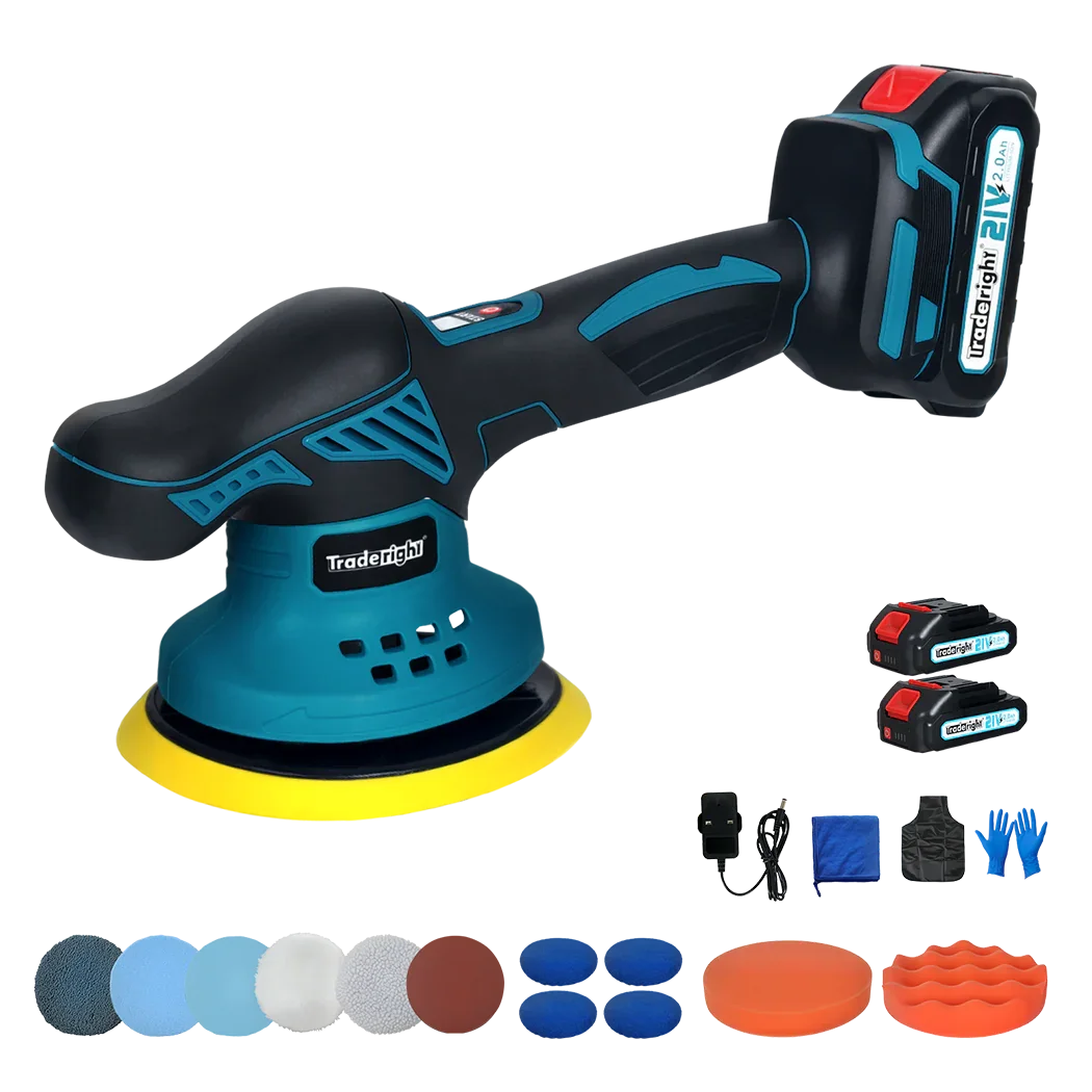 Traderight 21V Cordless Car Polisher Buffer Machine-2018816768675549192