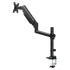 Levede Single Monitor Arm Adjustable 2-Way Desk Mount Rotatable 13-32 inch Black-2100035032734371848