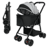 Pawz Pet Stroller 3 in1Dog Cat Pram Foldable Carrier-2065254637061148680