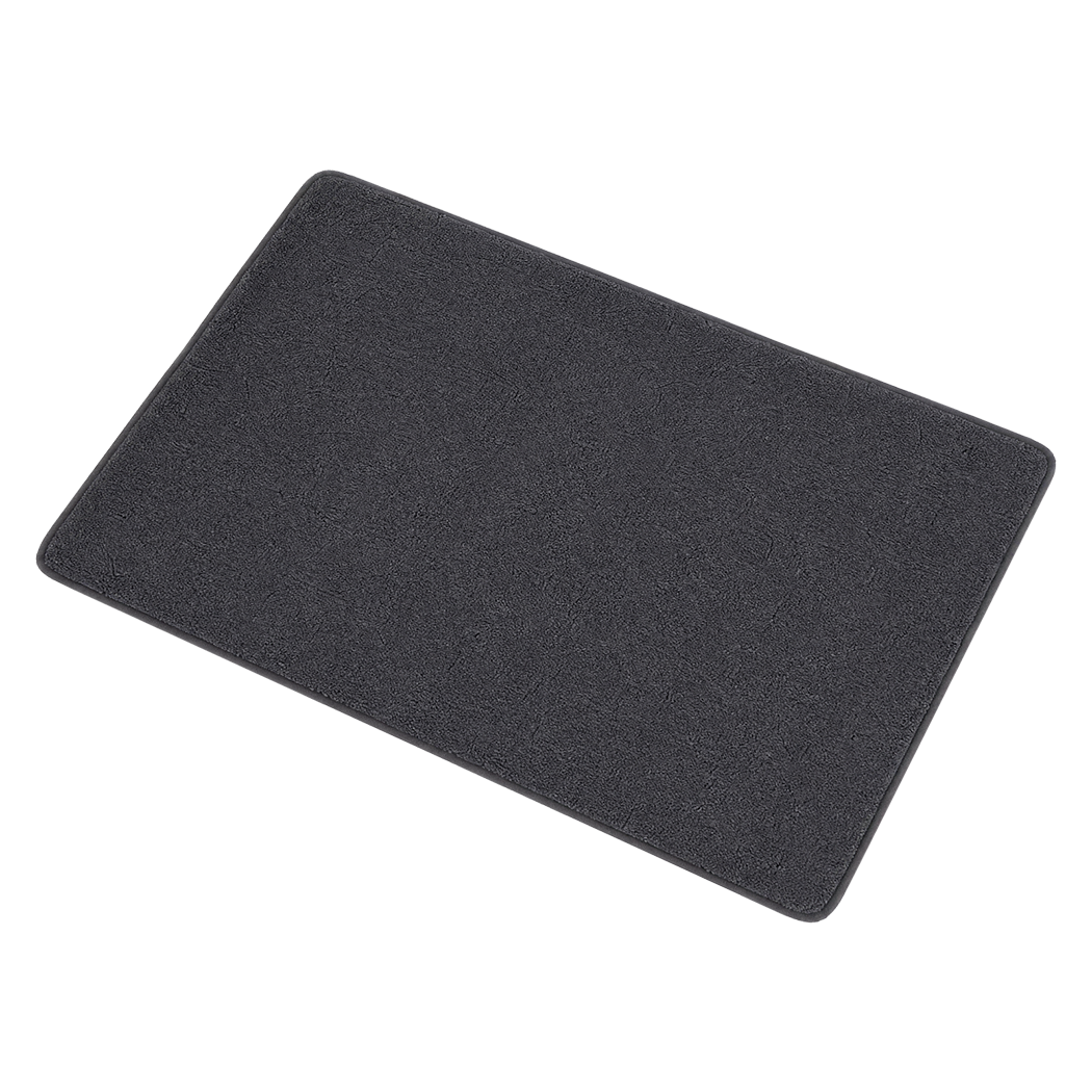 Marlow Door Mat Non Slip Absorbent Washable Pet Friendly for Entrance Grey-2109799592999194633