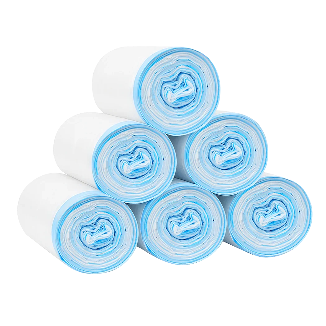 PaWz Waste Bag 6 Rolls 120Pcs Disposable-2006732716418142216