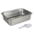 Pawz Stainless Steel Cats Litter Box 10cm Height Small Animals Easy Entry Clean-2065254295179235336