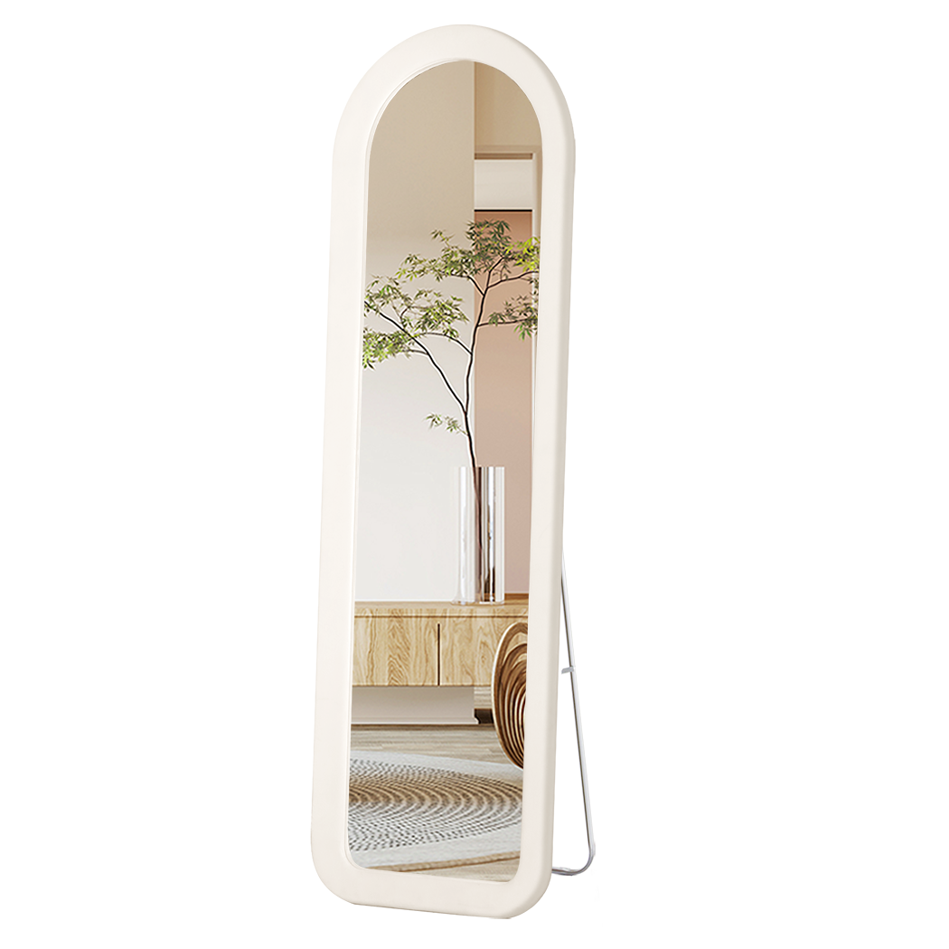 Flannel Arch Framed Full Length Mirror