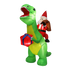 Santaco Christmas Inflatables Outdoor Santa Claus Riding Dinosaur Lights D�cor-2065254639862943752