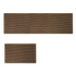 Marlow Kitchen Rug 2PCS Woven Non Slip Absorbent Brown-2018816688908275720