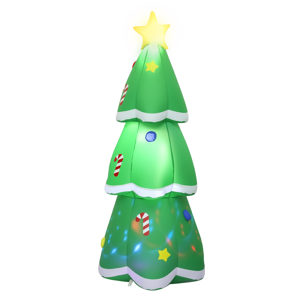 Santaco Inflatable 1.5M Christmas Tree Flashing Light-2065254641179955208
