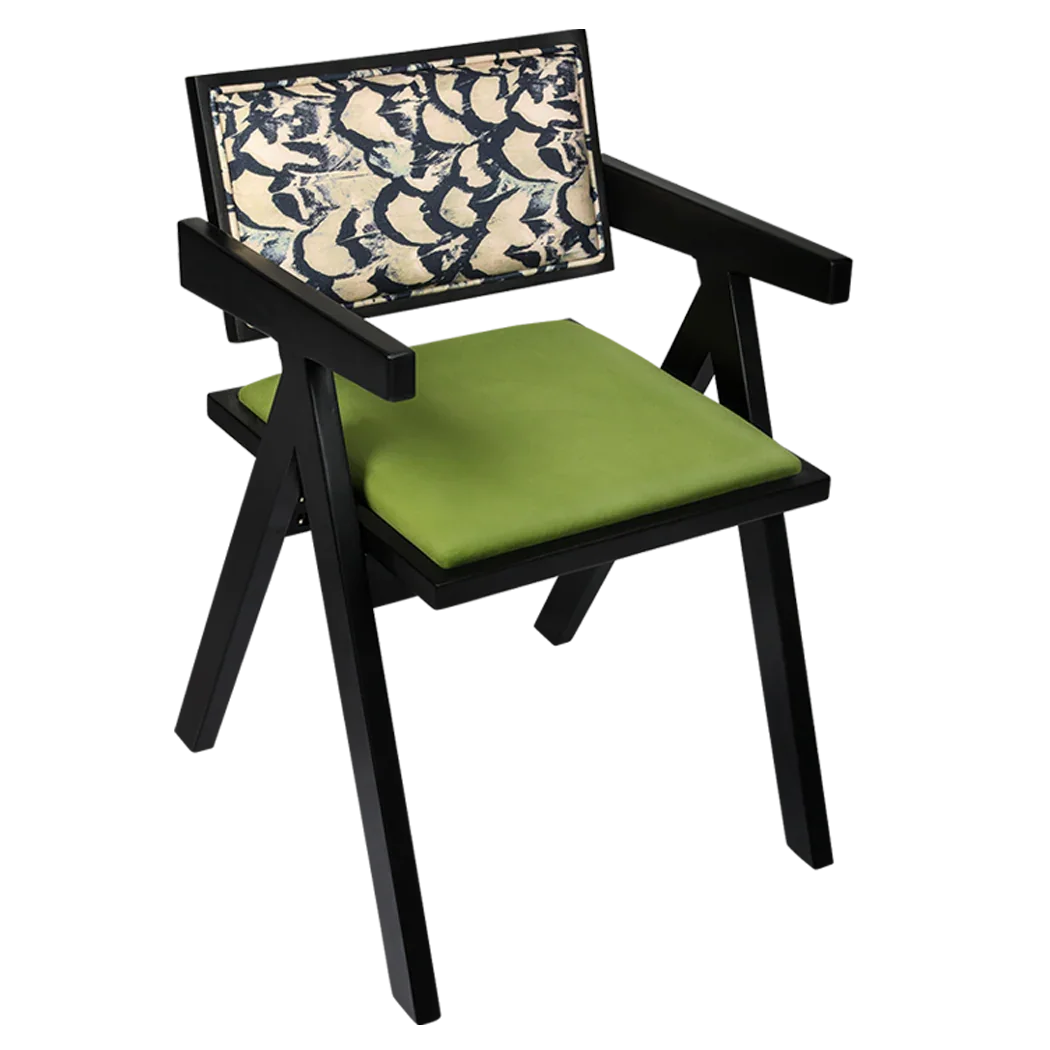 Levede 1X Dining Chair Retro Backrest Chair-2029387203418918920