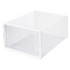 Stacked Shoe Rack Storage Boxes 12 Pcs Stackable Clear Plastic Display Cases-2065254306415775752