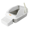 Pawz Stainless Steel Cat Litter Box Big Cats Kitten High Sided Easy Clean White-2050056766686892040
