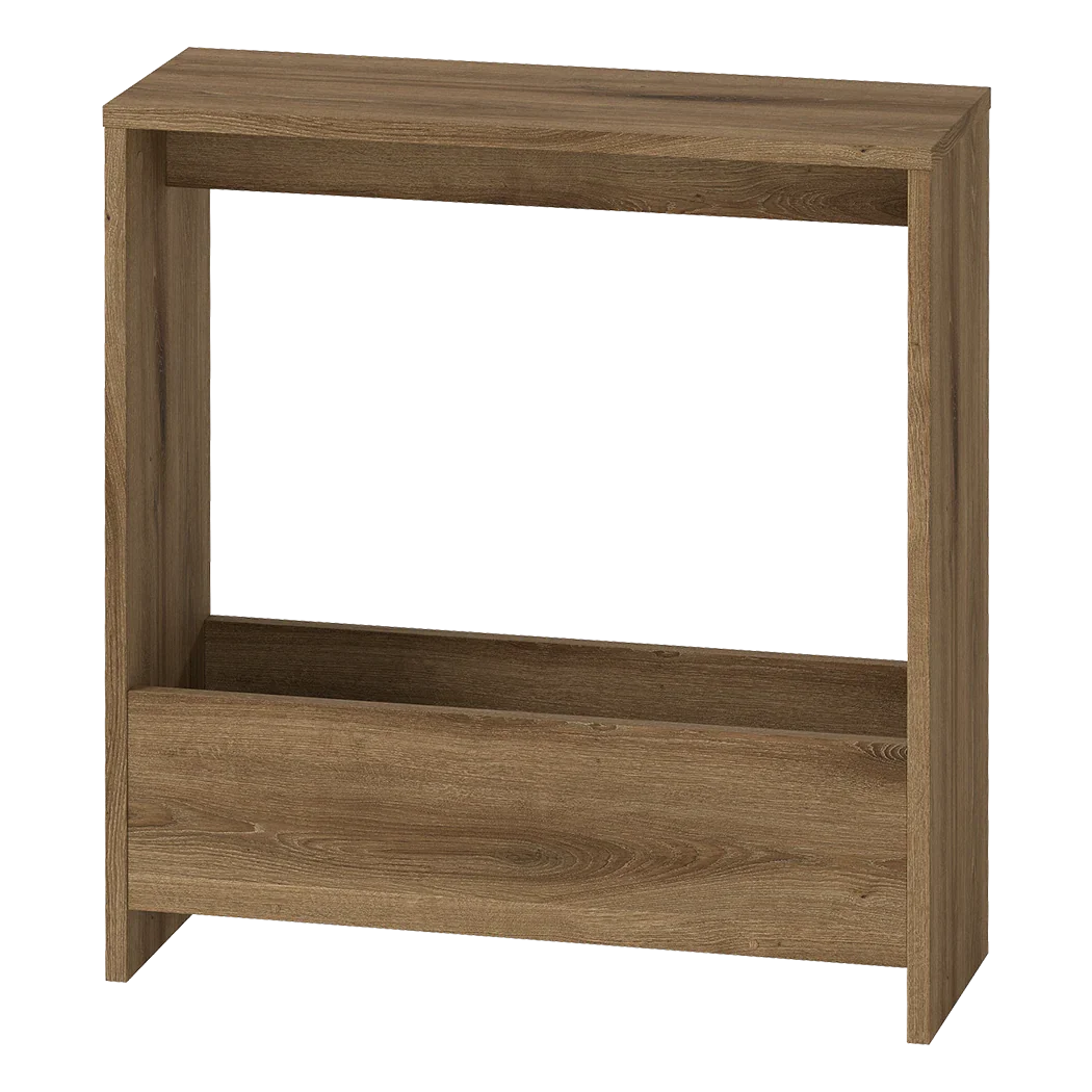 Levede Side Table with Magazine Rack Small End Table-2029387217927016456