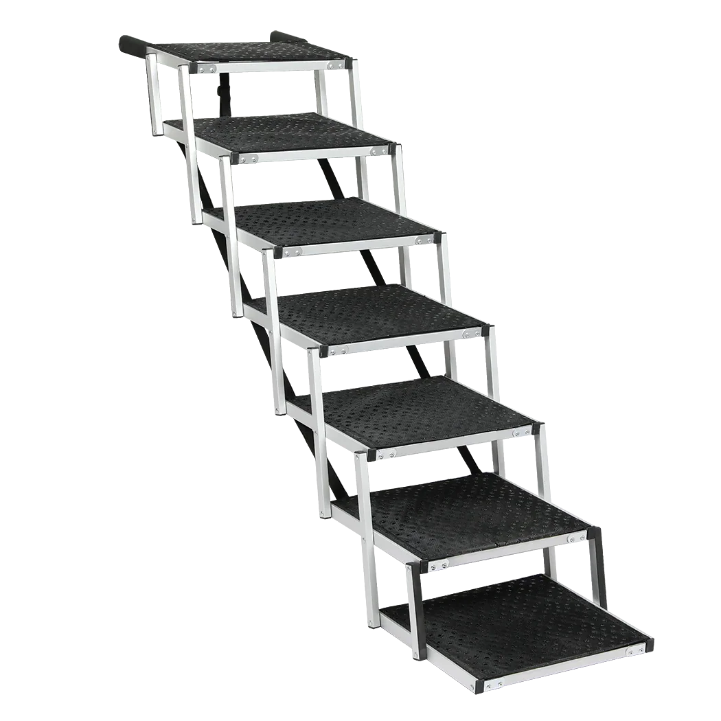 Pawz Dog Ramp Pet Stair Car Suv Travel Step Foldable-2018816861013151752