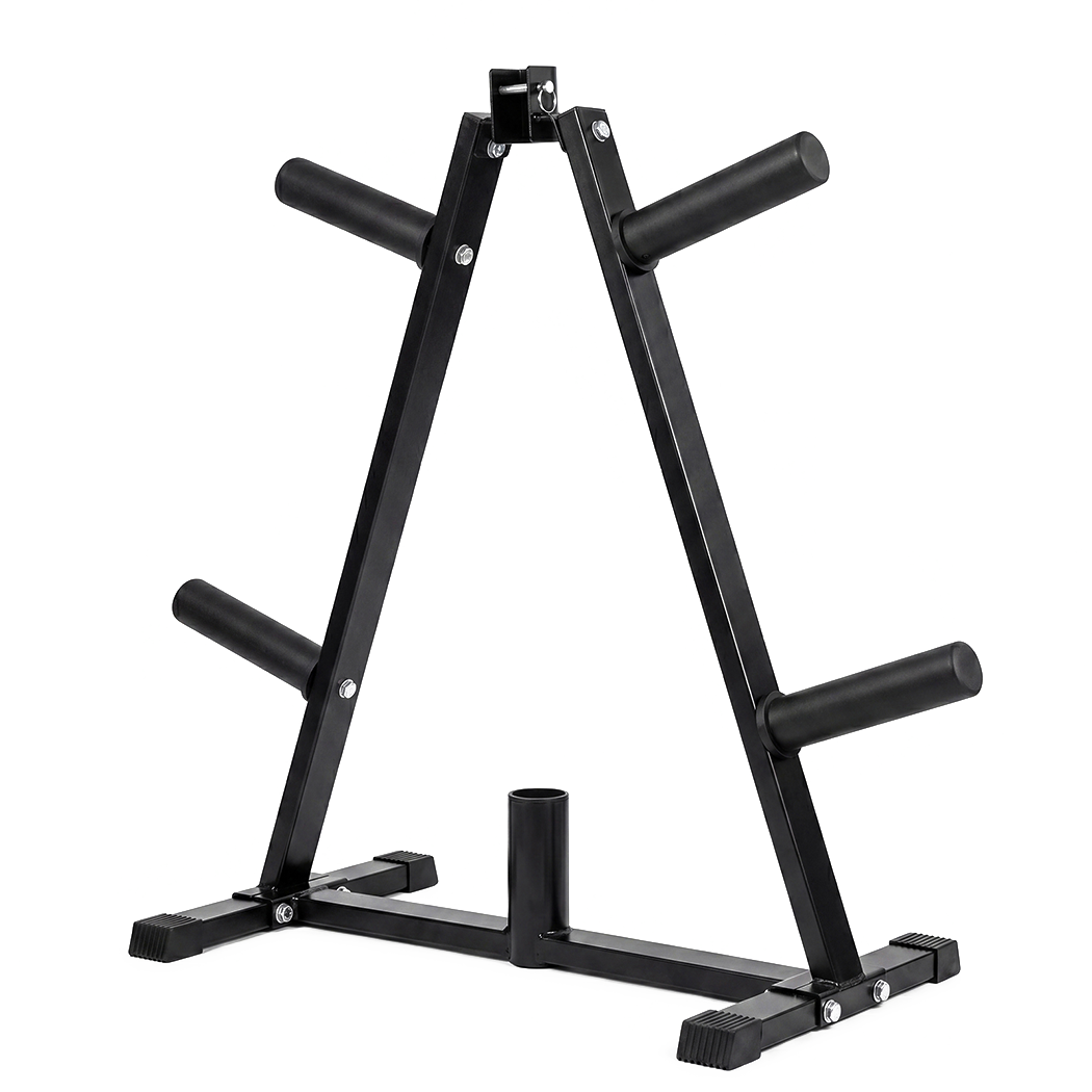 Centra Weight Plate Storage Rack Barbell Holder Stand 250KG Home Gym Fitness-2072893534054256648