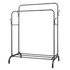 Levede Clothes Rack Heavy Duty Garment Rack Carbon Steel 95kg Black-2100034943404085256